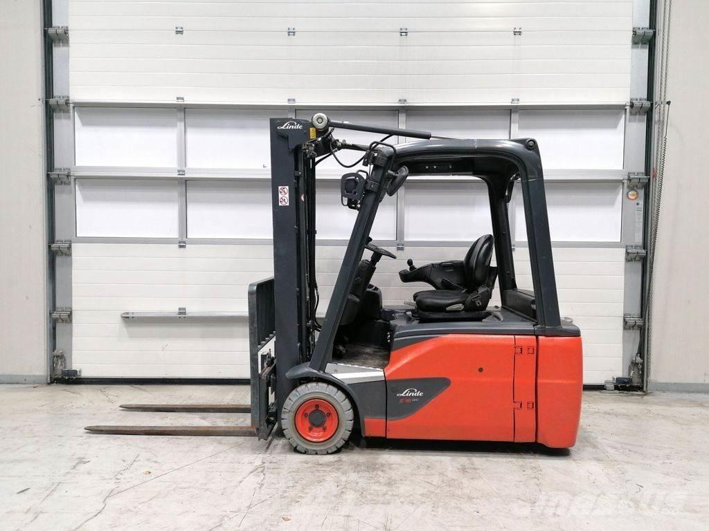 Linde E16L-02 Elektriniai šakiniai krautuvai