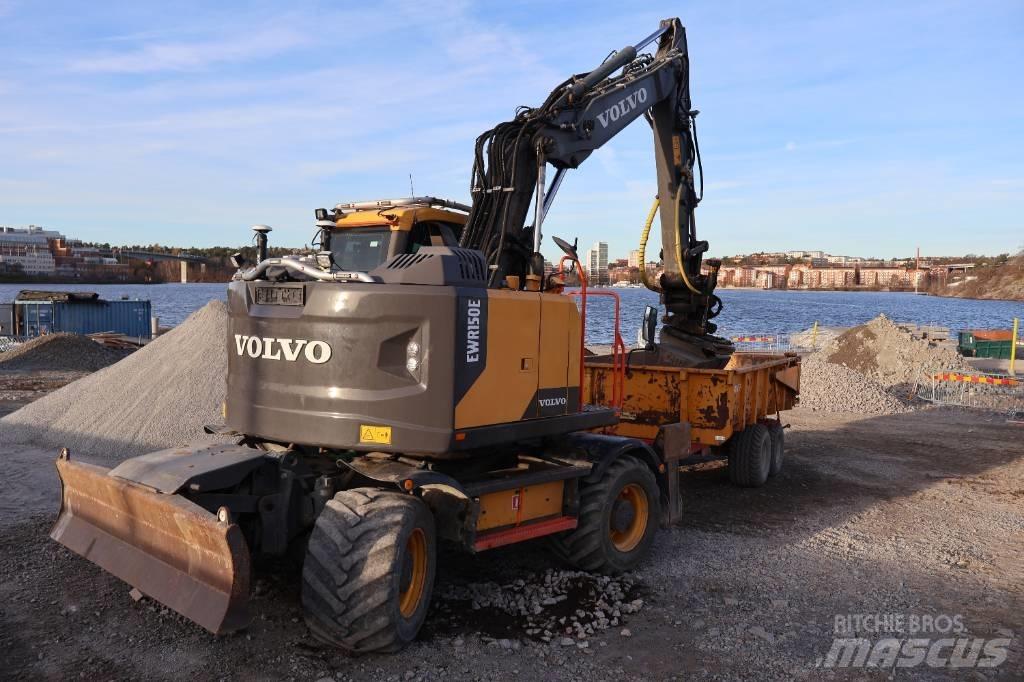 Volvo EWR 150 E Ratiniai ekskavatoriai