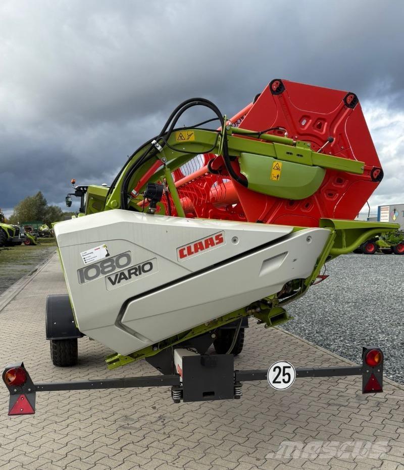 CLAAS V1080 Medžių kirtimo mašinų darbinės galvos