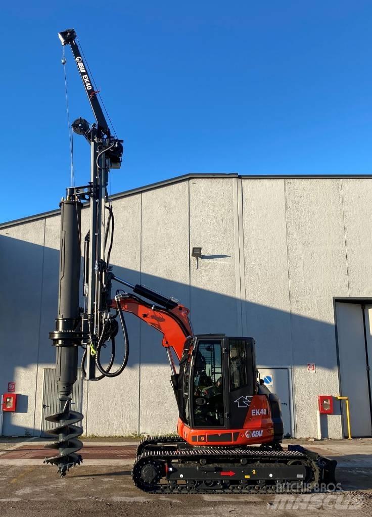  GEAX EK40L Polių kalimo technika
