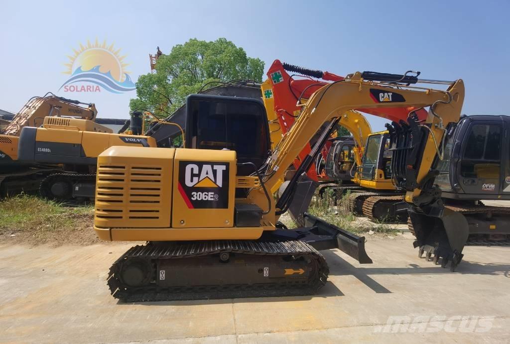 CAT 306 E2 Mini ekskavatoriai < 7 t