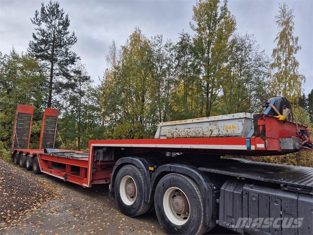 Bodex 4 AXEL Žemo iškrovimo puspriekabės