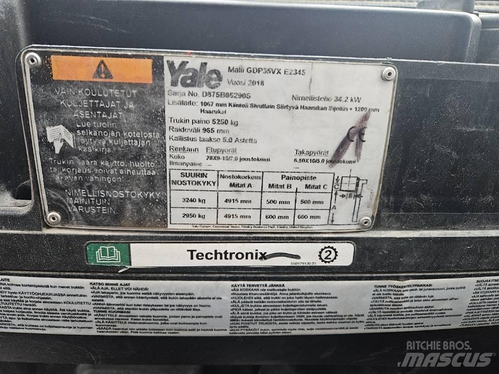 Yale GDP 35 VX Dyzeliniai krautuvai