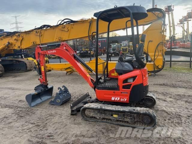 Kubota U 17-3 Mini ekskavatoriai < 7 t
