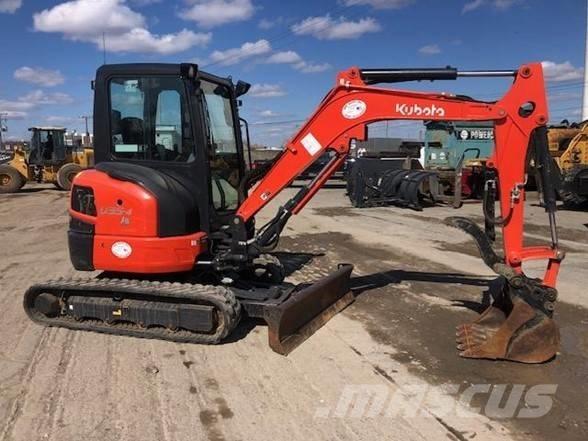 Kubota U 35-4 Mini ekskavatoriai < 7 t