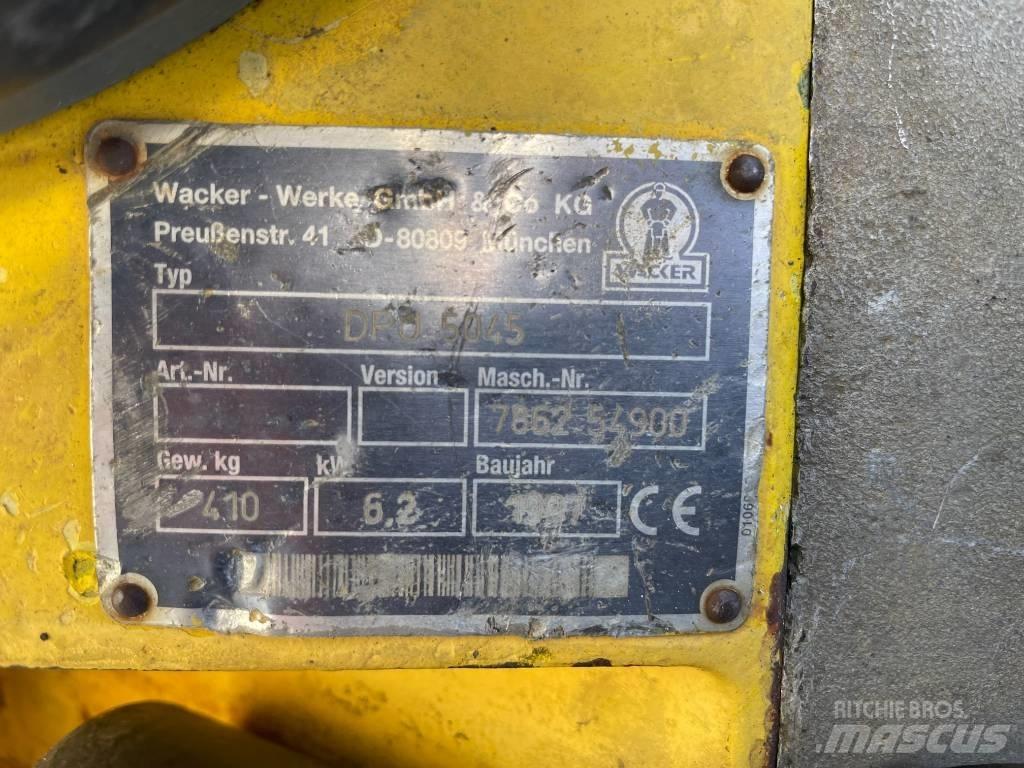 Wacker DPU5045 Vibratoriai