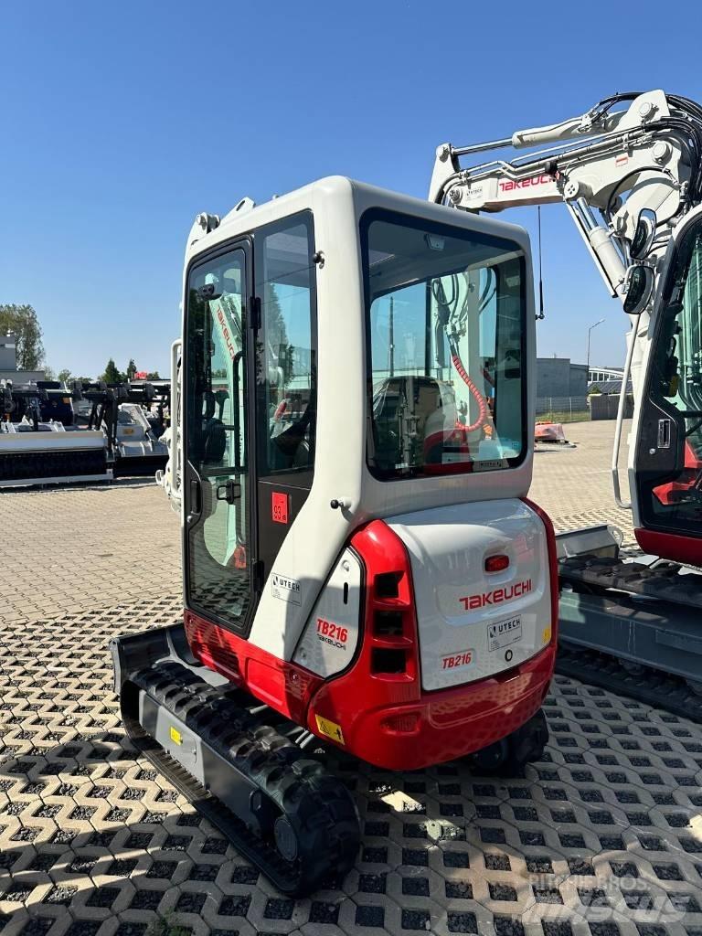 Takeuchi TB216 V0 Mini ekskavatoriai < 7 t