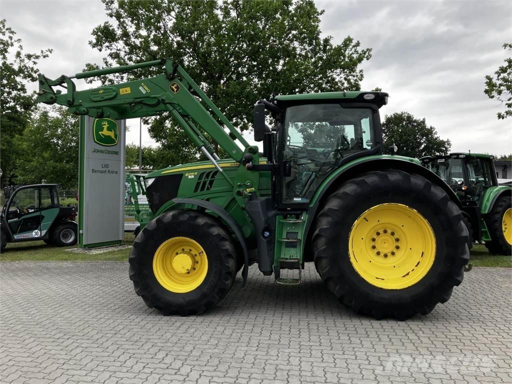 John Deere 6215R Traktoriai