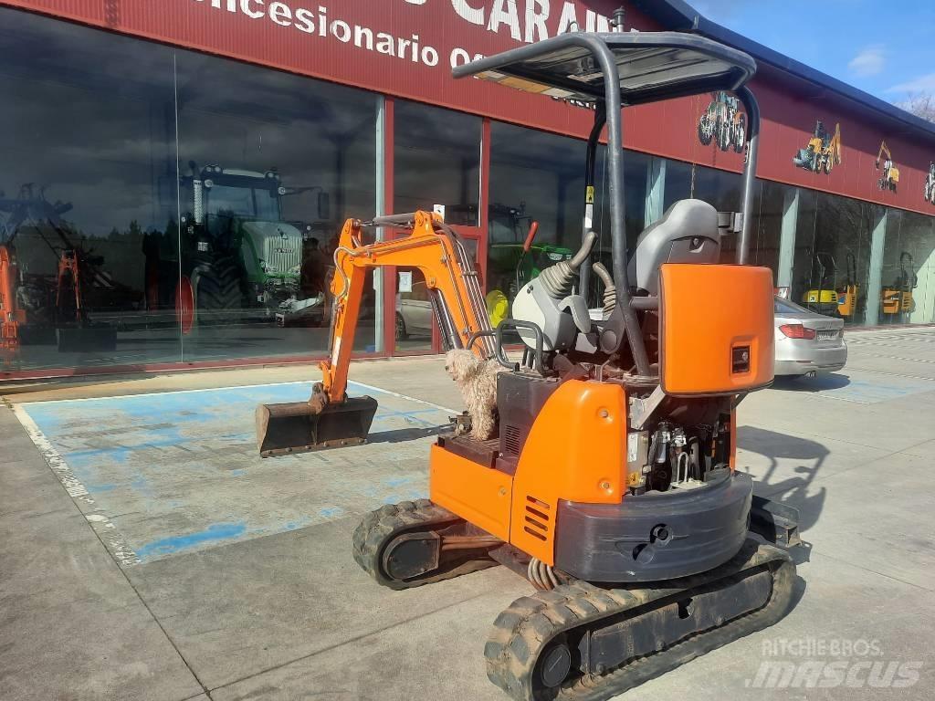 Hitachi ZX19U-5A Mini ekskavatoriai < 7 t
