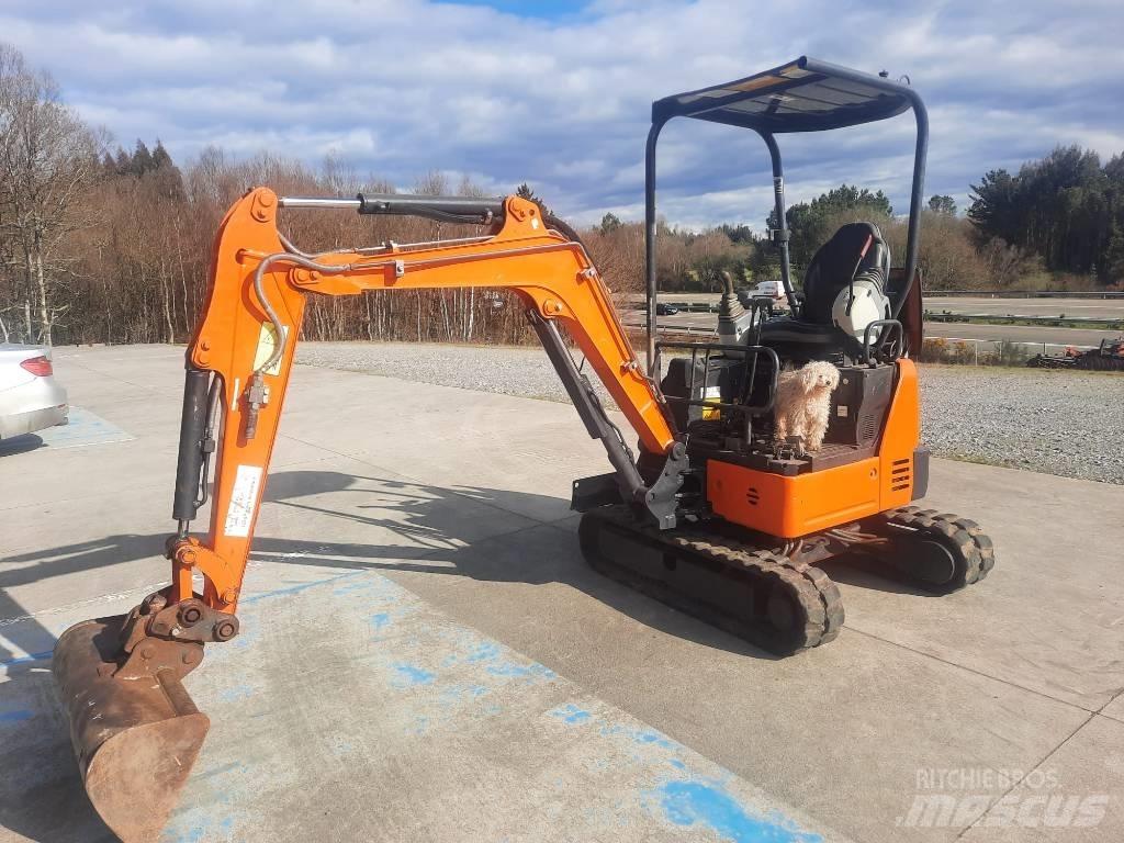 Hitachi ZX19U-5A Mini ekskavatoriai < 7 t