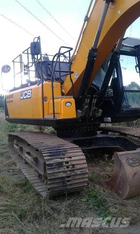JCB JS220LC Vikšriniai ekskavatoriai