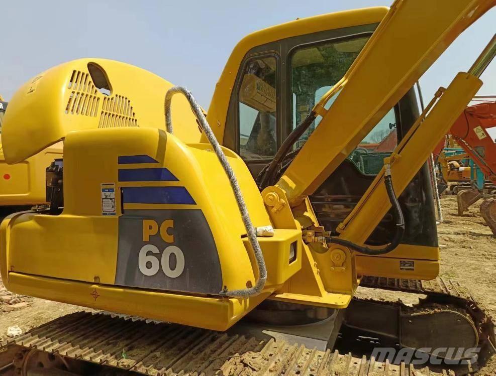 Komatsu PC 60 Mini ekskavatoriai < 7 t
