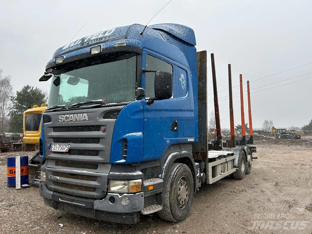 Scania R 420 Miškovežių vilkikai