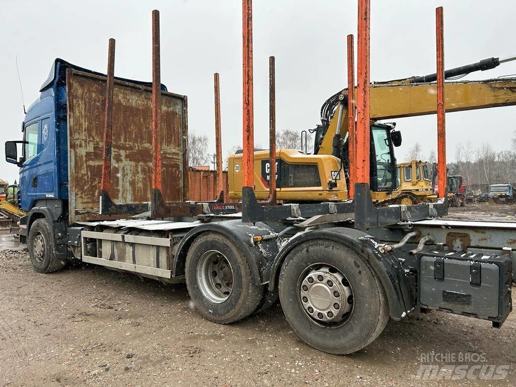 Scania R 420 Miškovežių vilkikai