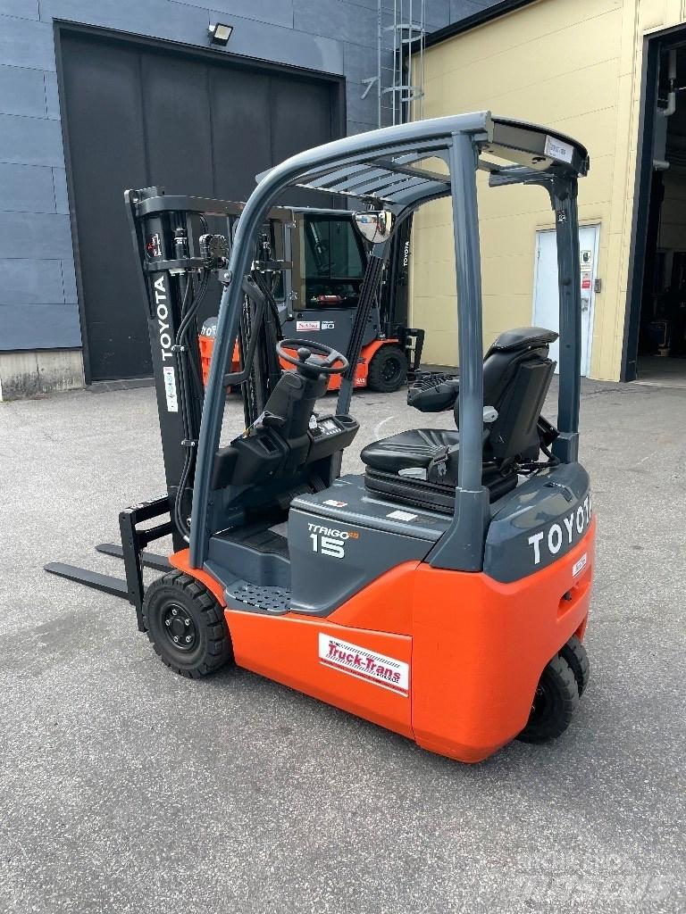 Toyota 8FBE15T Elektriniai šakiniai krautuvai