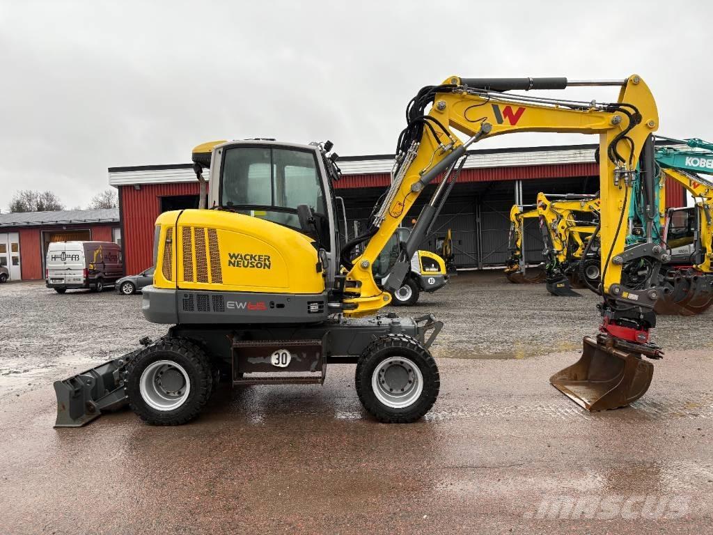 Wacker Neuson EW65 Ratiniai ekskavatoriai