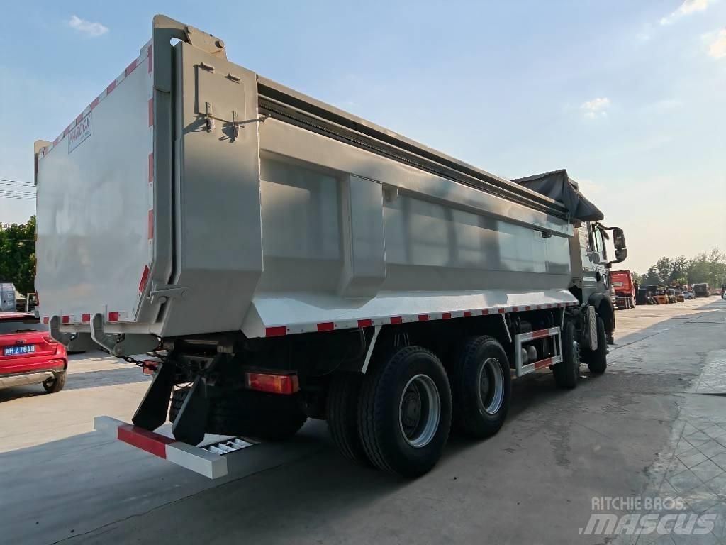 Howo TX 8*4 Savivarčių priekabų vilkikai
