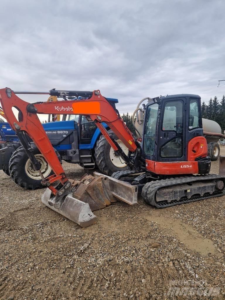 Kubota U 55-4 Mini ekskavatoriai < 7 t