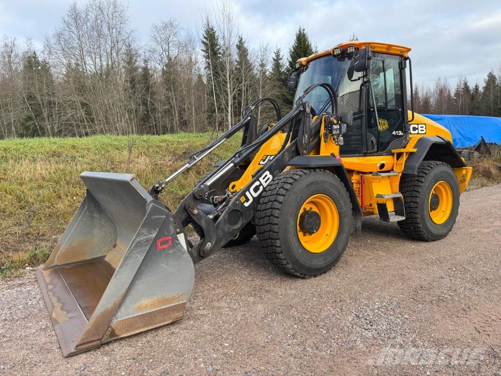 JCB 413 S Naudoti ratiniai krautuvai