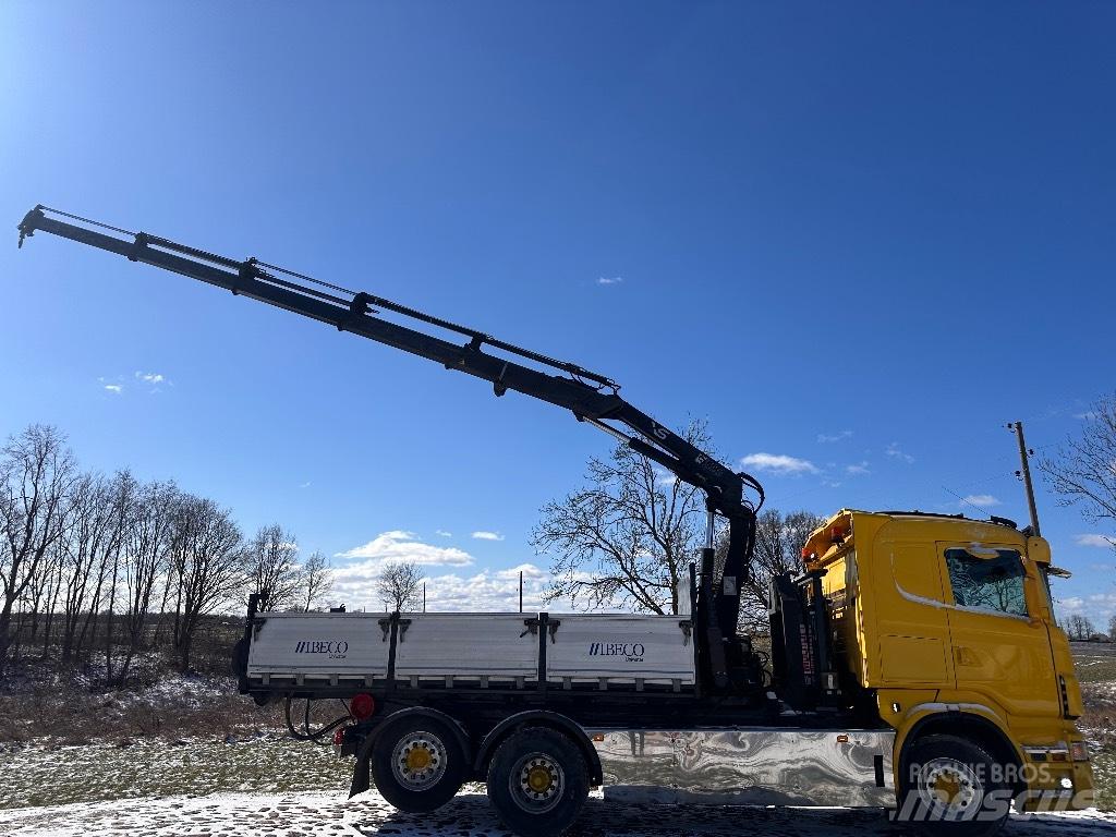 Scania R 440 Automobiliniai kranai
