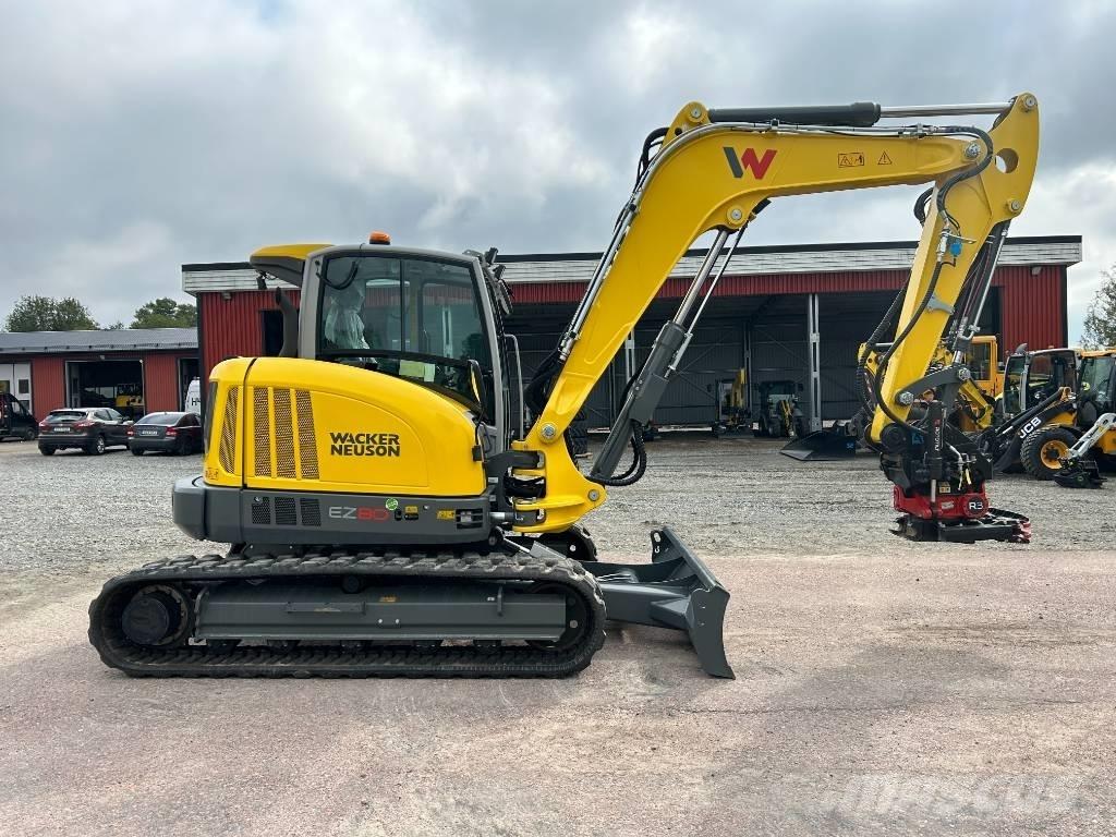 Wacker Neuson EZ80 Vidutinės galios ekskavatoriai 7-12 t