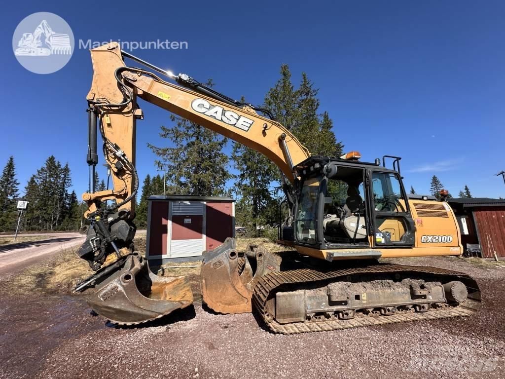 CASE CX 210 D Vikšriniai ekskavatoriai