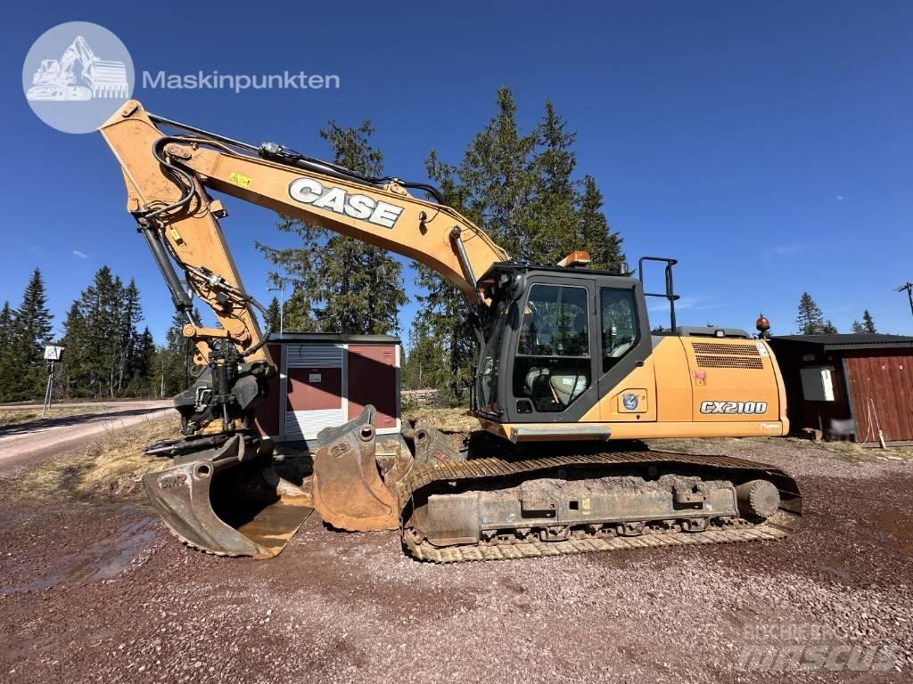 CASE CX 210 D Vikšriniai ekskavatoriai