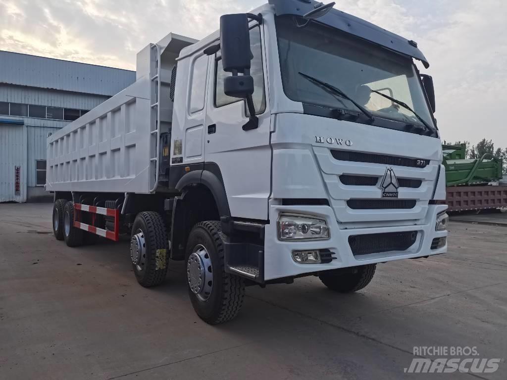 Howo 371 8x4 Savivarčių priekabų vilkikai