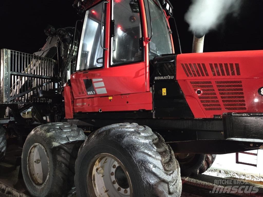 Komatsu 855.1 Naudoti miškovežiai (Forvarderiai)