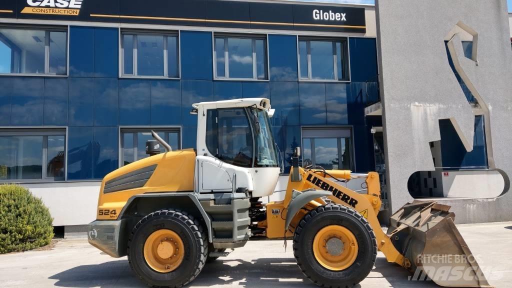 Liebherr L 524 Naudoti ratiniai krautuvai
