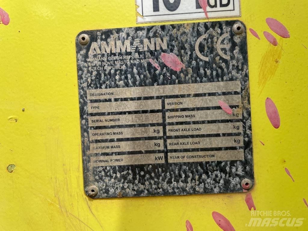 Ammann ARX 26 Porinių būgnų volai