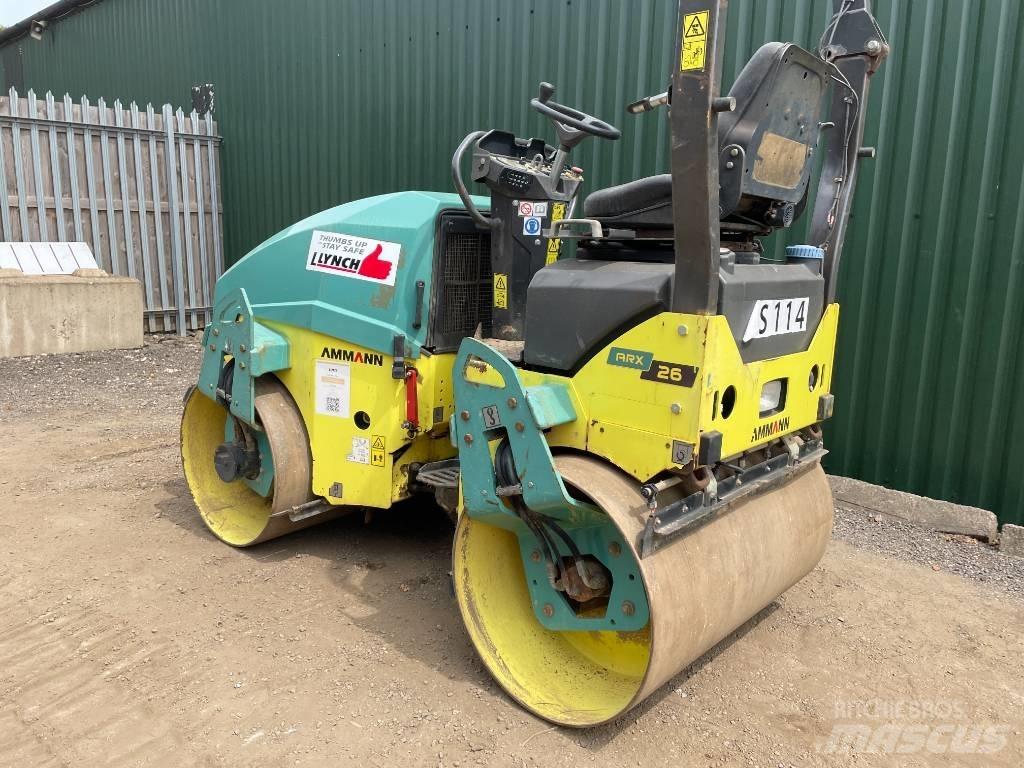 Ammann ARX 26 Porinių būgnų volai