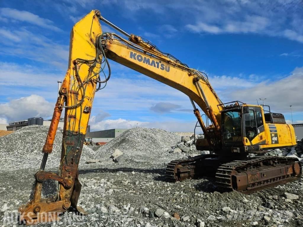 Komatsu PC 490 LC-10 Vikšriniai ekskavatoriai