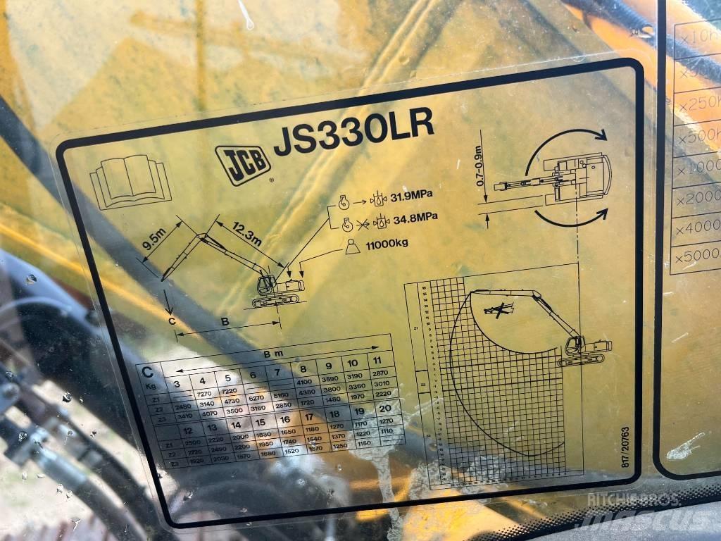 JCB Js 330 lr Aukštuminiai ekskavatoriai