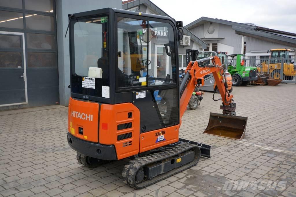 Hitachi ZX 19-6 Mini ekskavatoriai < 7 t