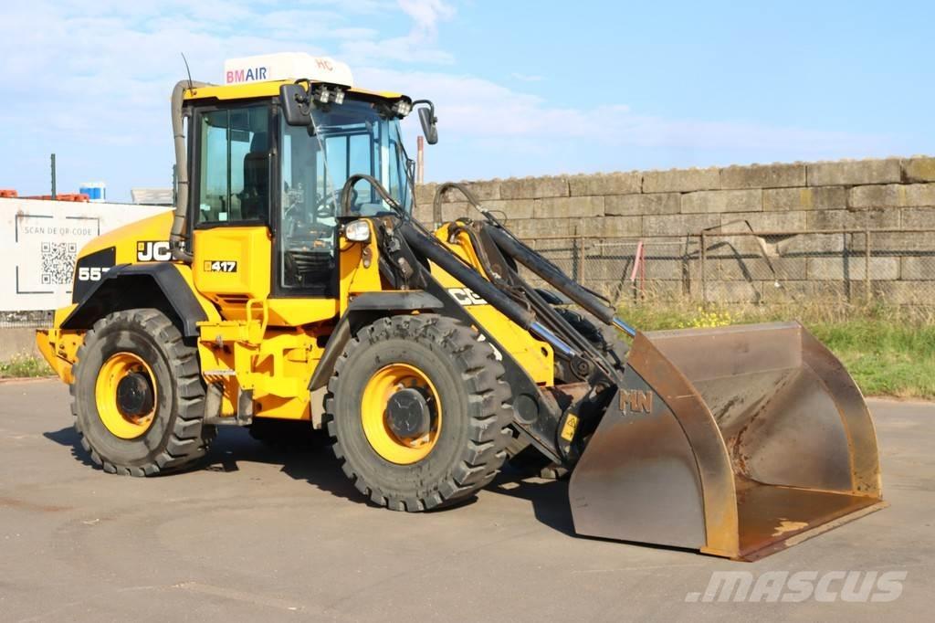 JCB 417 HT T4F Naudoti ratiniai krautuvai