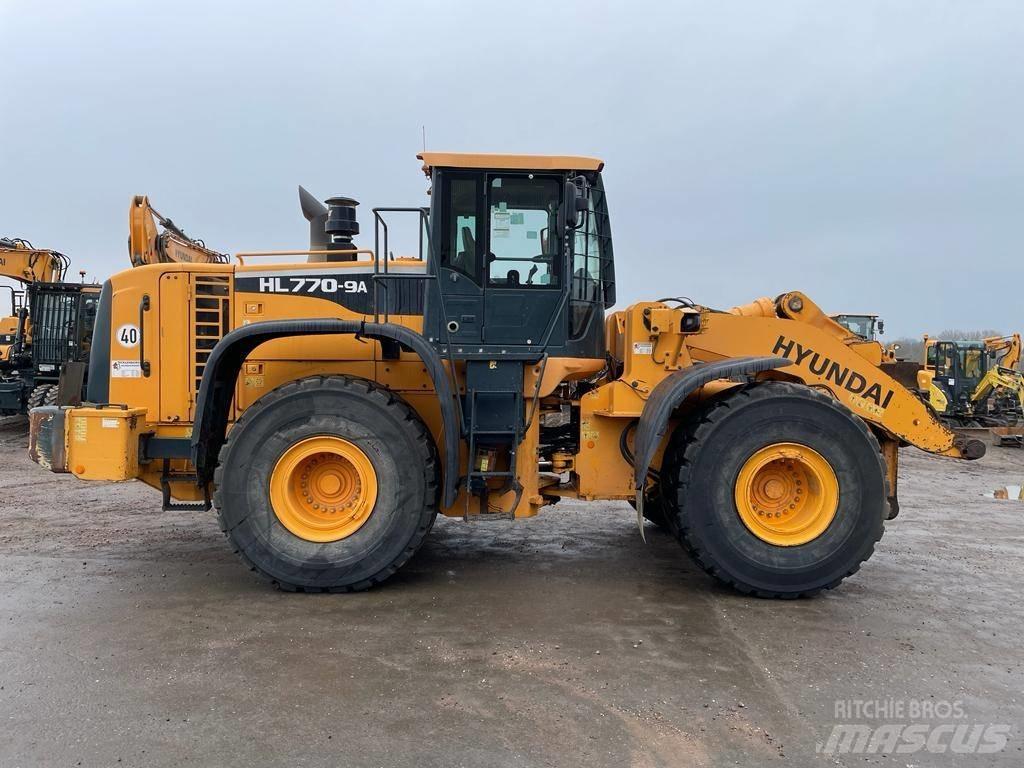 Hyundai HL 770-9 A Naudoti ratiniai krautuvai