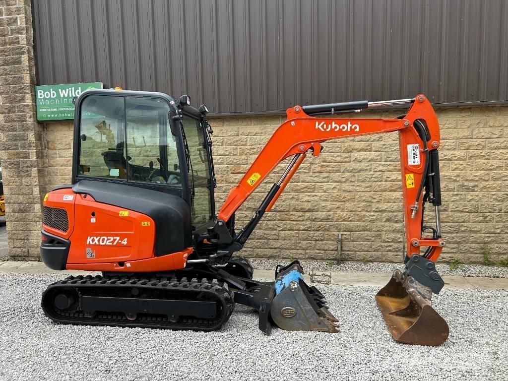Kubota KX027-4 Mini ekskavatoriai < 7 t