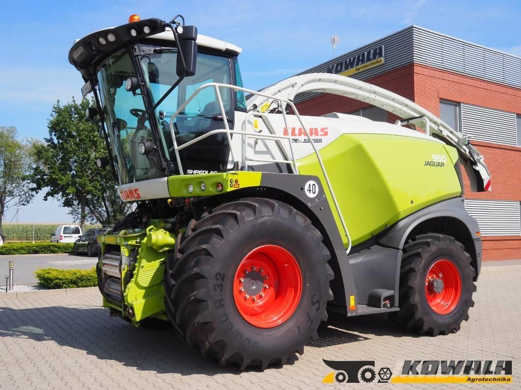 CLAAS Jaguar 950 4WD Pašarų ruošimo technika