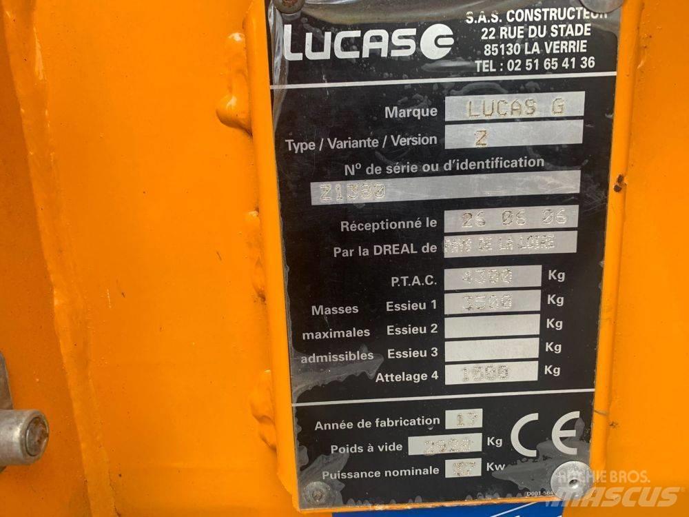 Lucas Castor 60 Ryšulių smulkinimo, pjaustymo ir išvyniojimo įrenginiai