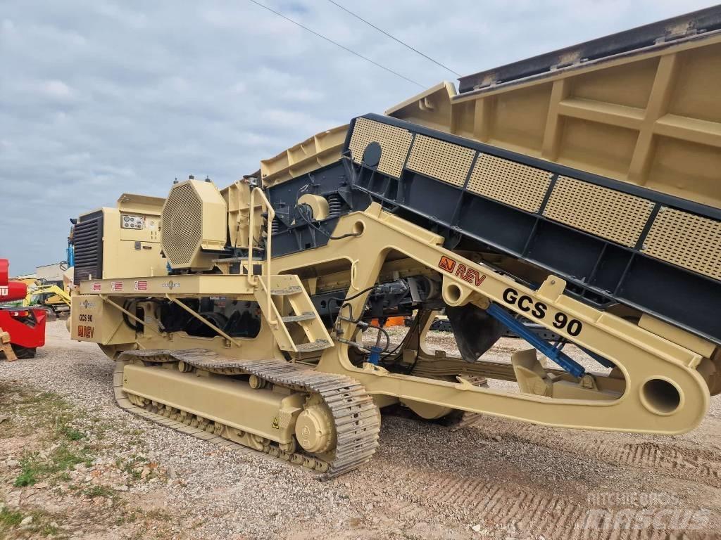 REV GCS90 Mobilūs smulkintuvai