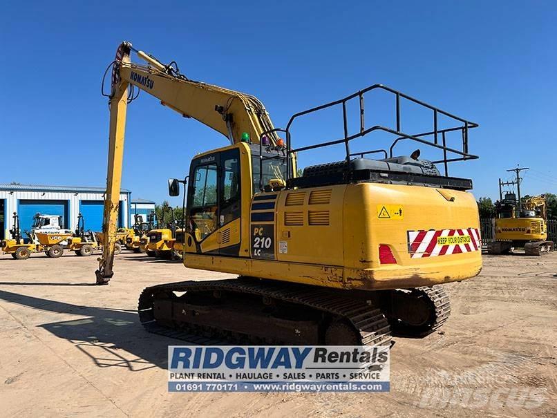 Komatsu PC 210 LC Aukštuminiai ekskavatoriai