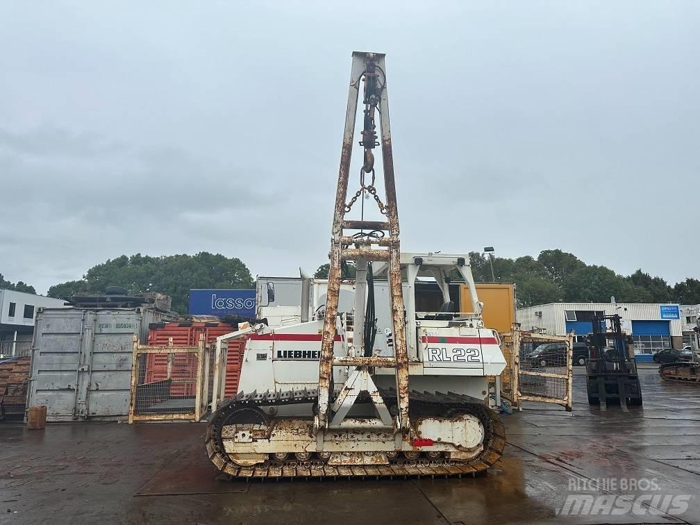 Liebherr RL 22 B vamzdžių klotuvų buldozeriai