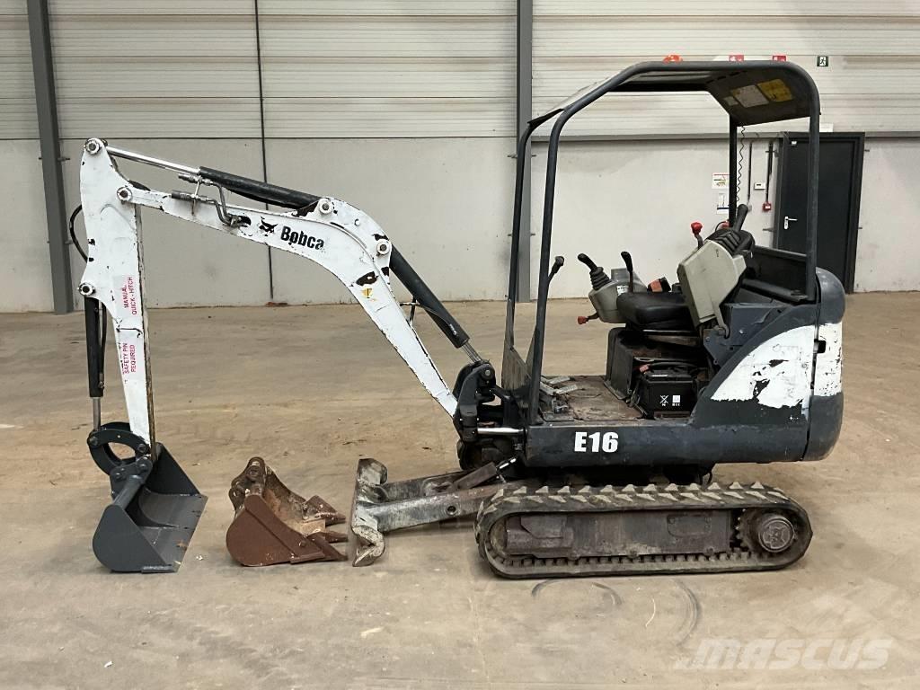 Bobcat E 16 Mini ekskavatoriai < 7 t