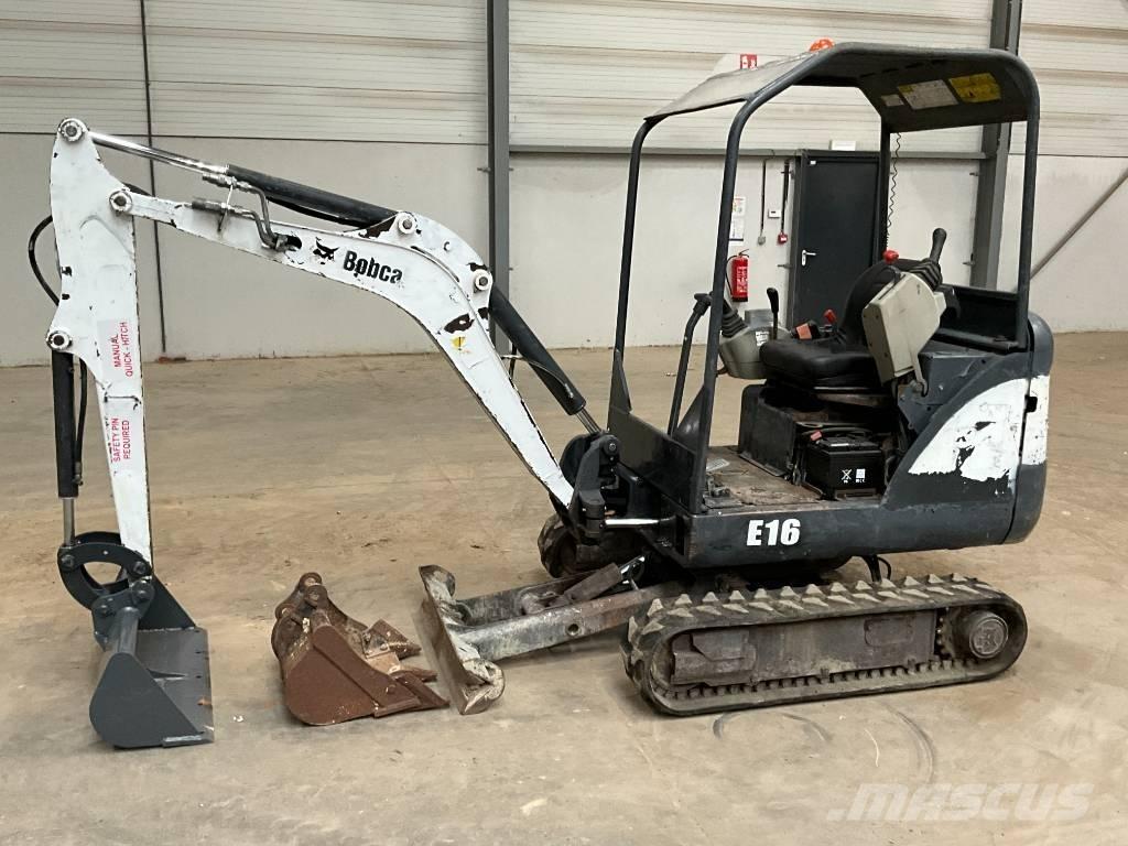 Bobcat E 16 Mini ekskavatoriai < 7 t