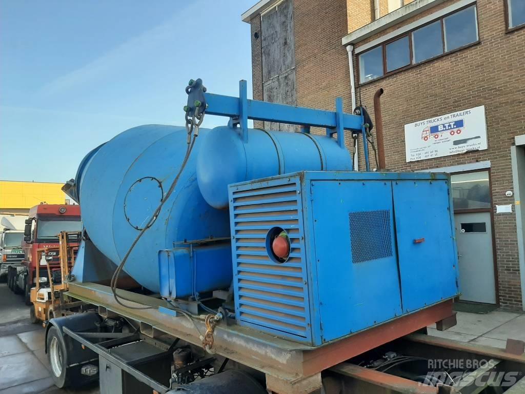 Baryval beton mixer Betono/Cemento maišytuvai