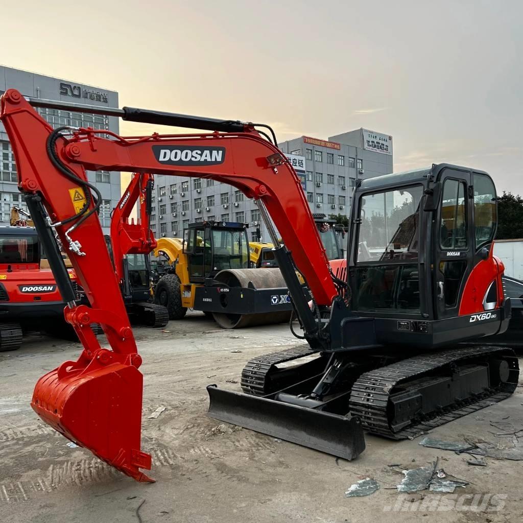 Doosan DX60-9C Mini ekskavatoriai < 7 t