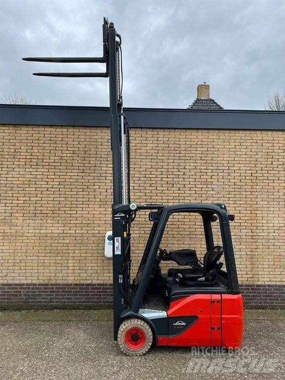 Linde E16C-02 EVO Elektriniai šakiniai krautuvai