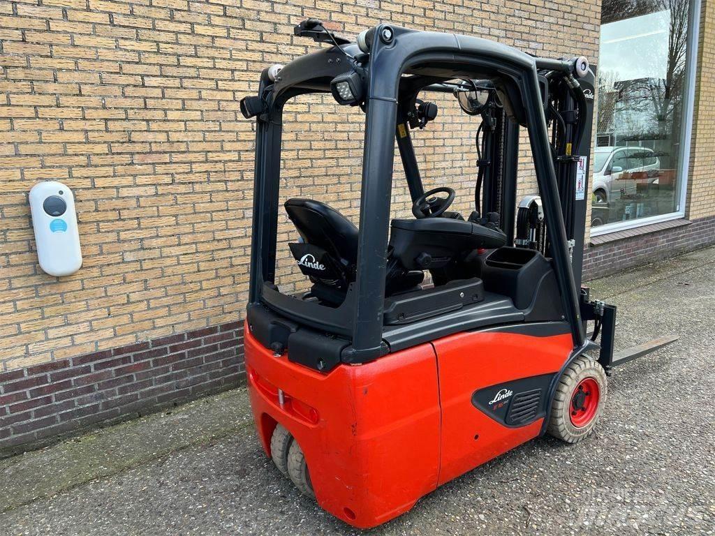 Linde E16C-02 EVO Elektriniai šakiniai krautuvai