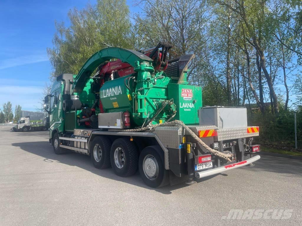 JENZ HEM 593 R Medienos smulkintuvai